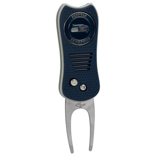 Seattle Seahawks Switchblade Divot Tool - Image 1 - Club Rehab