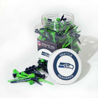 Seattle Seahawks 175-count golf tee jar with team-imprinted tees