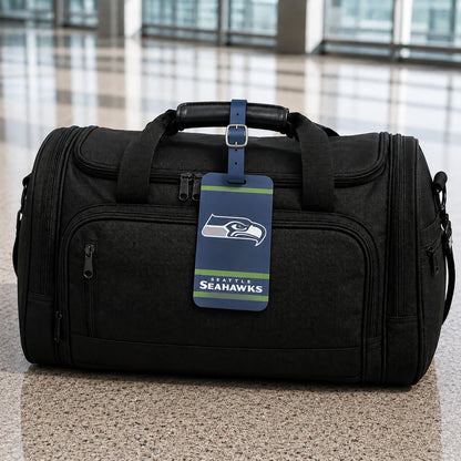 Seattle Seahawks plastic golf bag tag by Team Golf, product photo 5