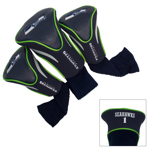 Seattle Seahawks NFL Contour 3 Pack Headcovers