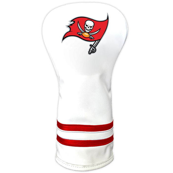 Tampa Bay Buccaneers Vintage White Printed Driver Headcover