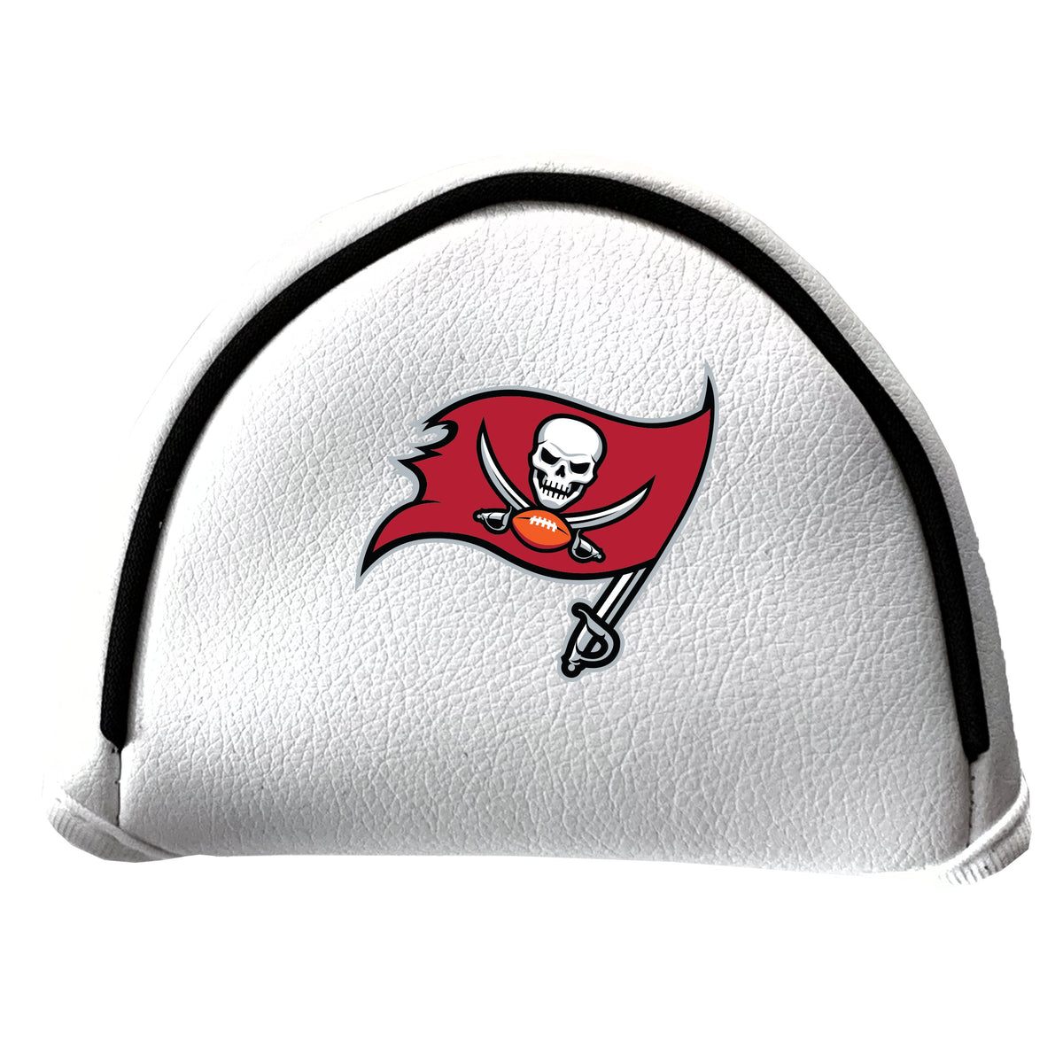 Tampa Bay Buccaneers Vintage White Printed Mallet Putter Headcover