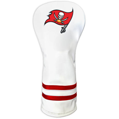 Tampa Bay Buccaneers Vintage White Printed Fairway Headcover - golf headcover product images
