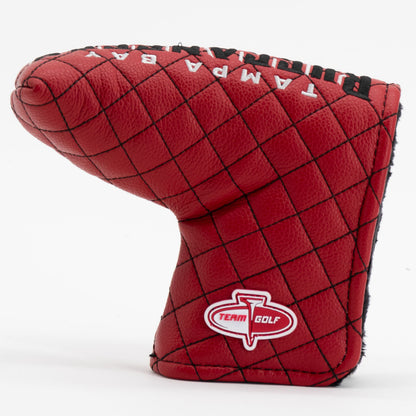 Tampa Bay Buccaneers Solid Quilted Blade Putter Headcover