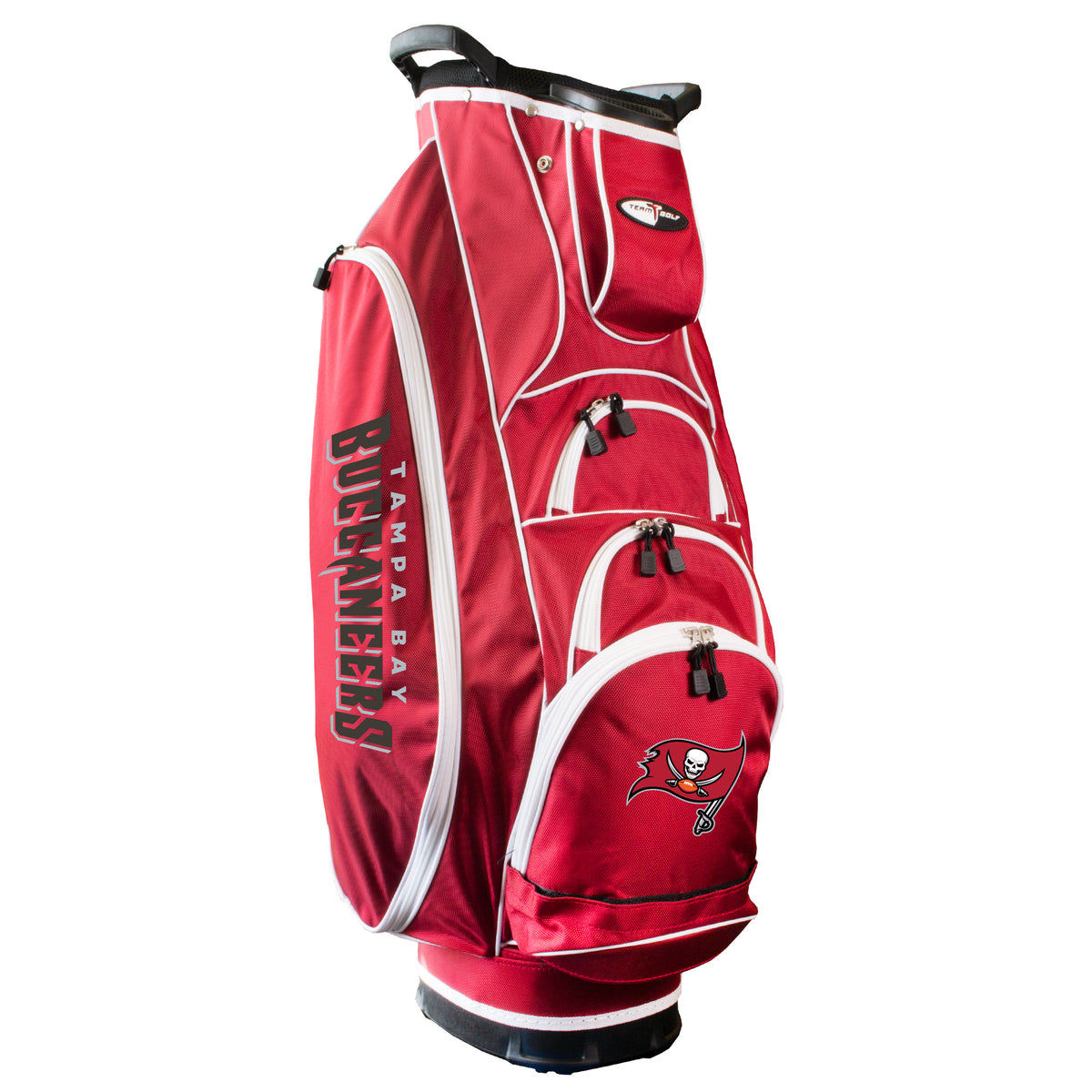 Tampa Bay Buccaneers Albatross golf cart bag in Dark Red