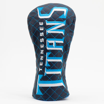 Tennessee Titans Solid Fairway quilted headcover, front view