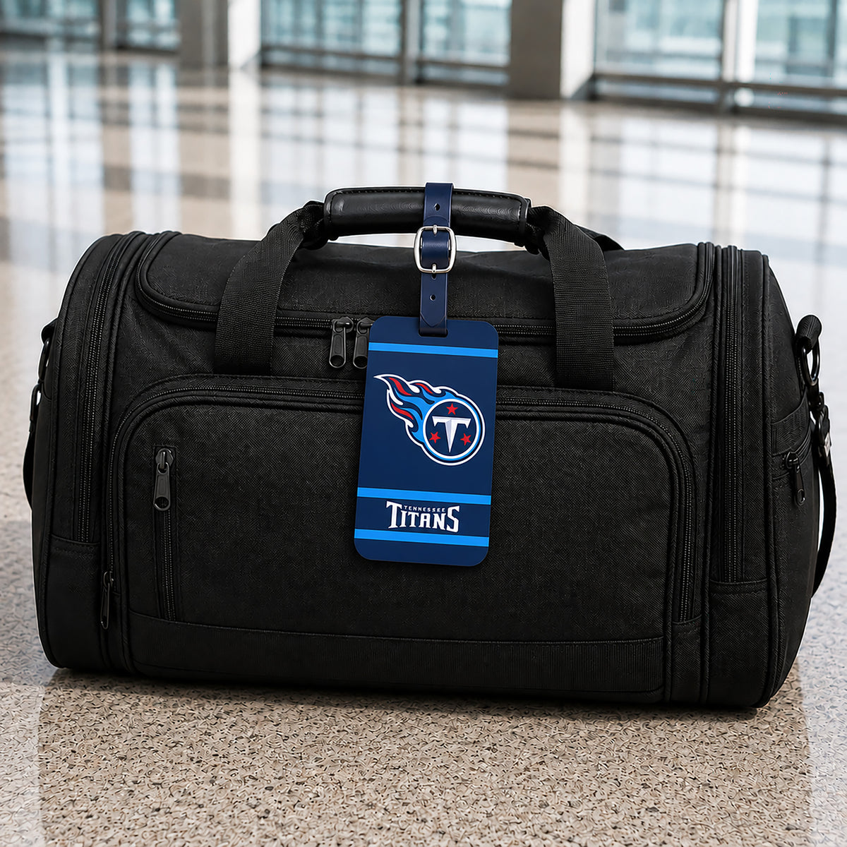 Tennessee Titans plastic golf bag tag by Team Golf, product photo 5