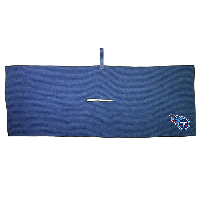 Tennessee Titans 16 x 40 microfiber golf towel with team logo