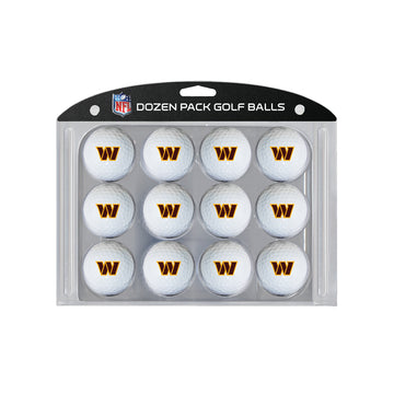 Washington Commanders Golf Balls - 12 Pack
