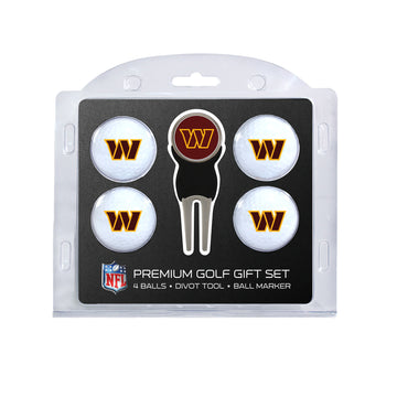 Washington Commanders 4er-Golfball-Geschenkset