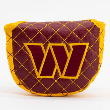 Washington Commanders Solid Quilted Mallet Putter Cover