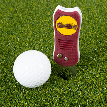 Washington Commanders Switchblade Divot Tool - Image 2 - Club Rehab