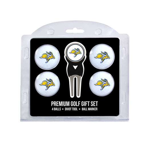 South Dakota State Jackrabbits 4-Ball Golf Gift Set