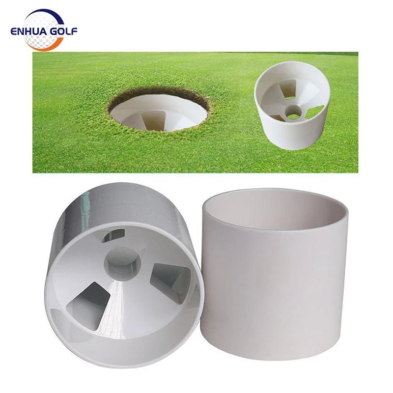 4'' White Plastic Golf Hole Cup - Club Rehab - Golf Training Aids4'' White Plastic Golf Hole Cup