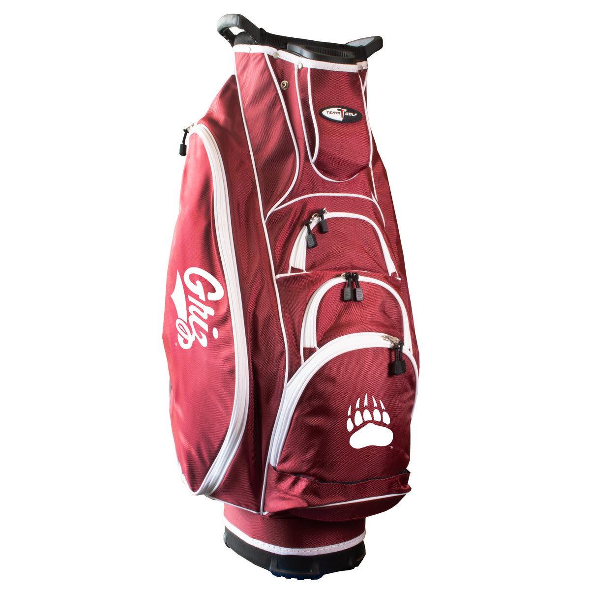 Montana Albatross golf cart bag in Maroon
