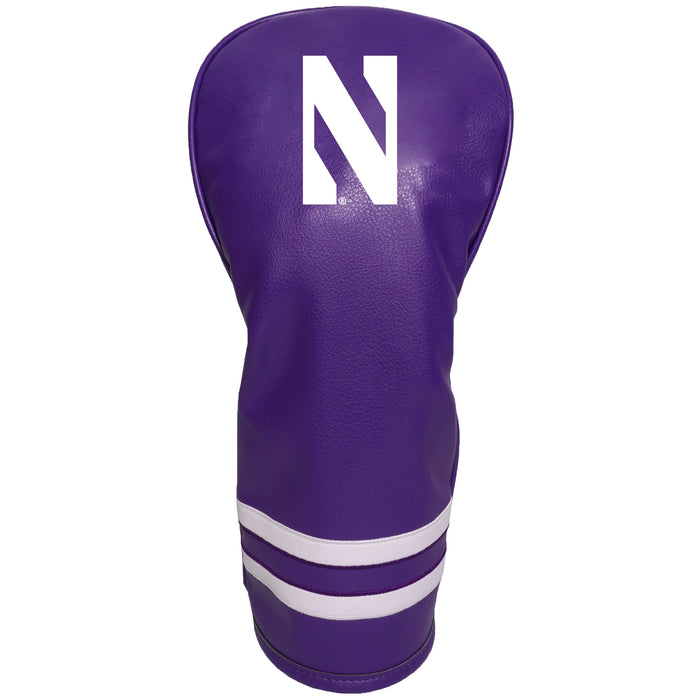 Northwestern Wildcats Vintage Color Printed Fairway Headcover
