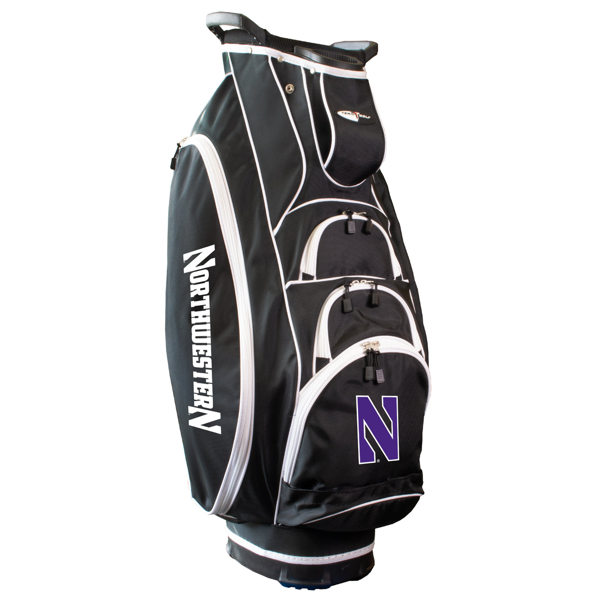 Northwestern Albatross golf cart bag in Black