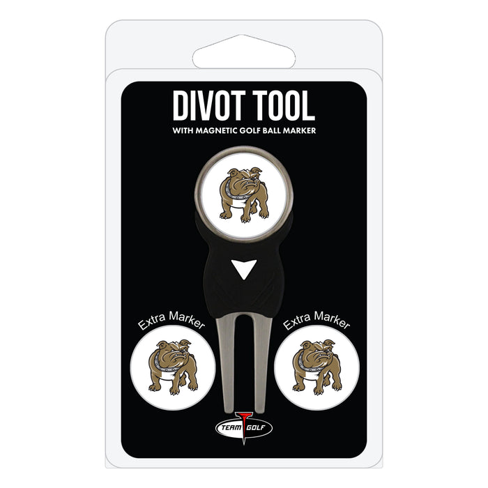 Bryant Bulldogs divot repair tool and three ball markers