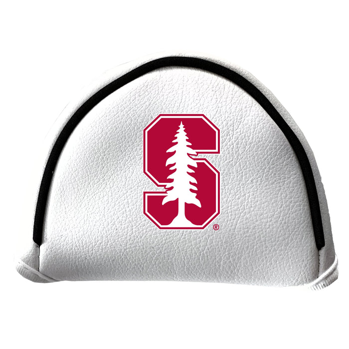 Stanford Cardinal Vintage White Printed Mallet Putter Headcover