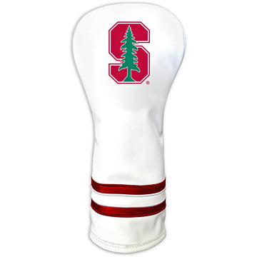 Stanford Cardinal Vintage White Printed Fairway Headcover