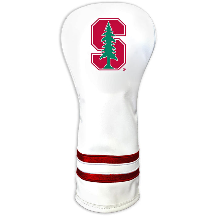 Stanford Cardinal Vintage White Printed Fairway Headcover