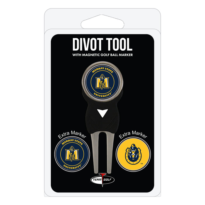 Murray State Racers divot repair tool and three ball markers