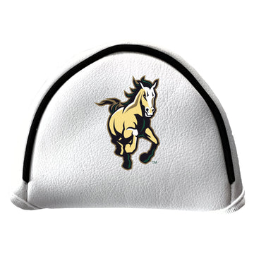 Cal Poly Mustangs Vintage White Putter-Headcover mit Aufdruck