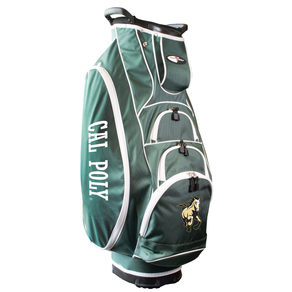 Cal Poly State Albatross golf cart bag in Green