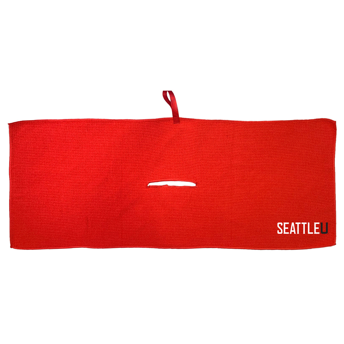 Seattle Redhawks 16 x 40 microfiber golf towel with team logo