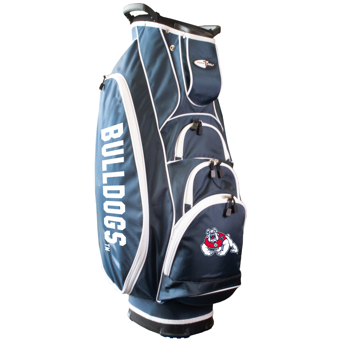 Fresno State Albatross golf cart bag in Navy