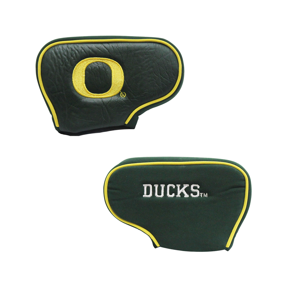 Oregon Ducks vintage blade putter embroidered golf headcover