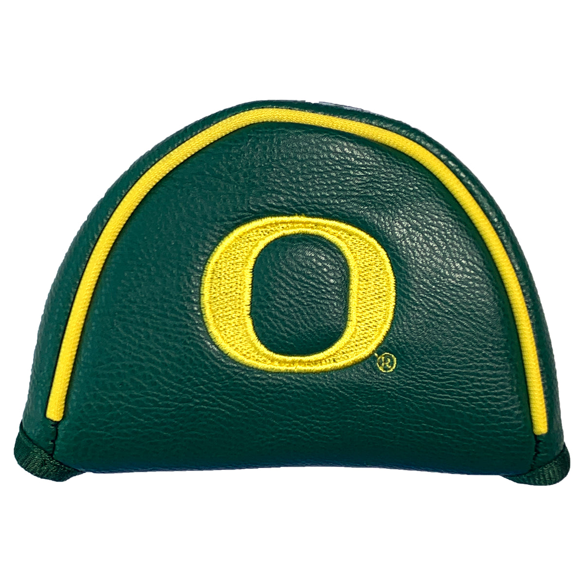 Oregon Ducks vintage mallet putter embroidered golf headcover