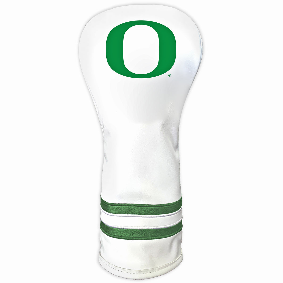 Oregon Ducks vintage fairway white printed golf headcover