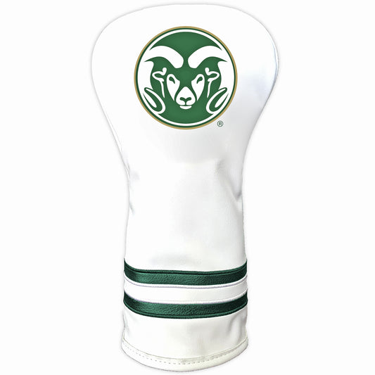 Colorado State Rams Vintage Golf Headcovers – White