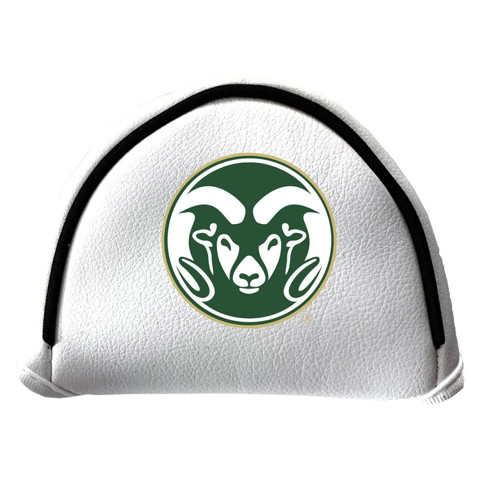 Colorado State Rams Vintage White Printed Mallet Putter Headcover