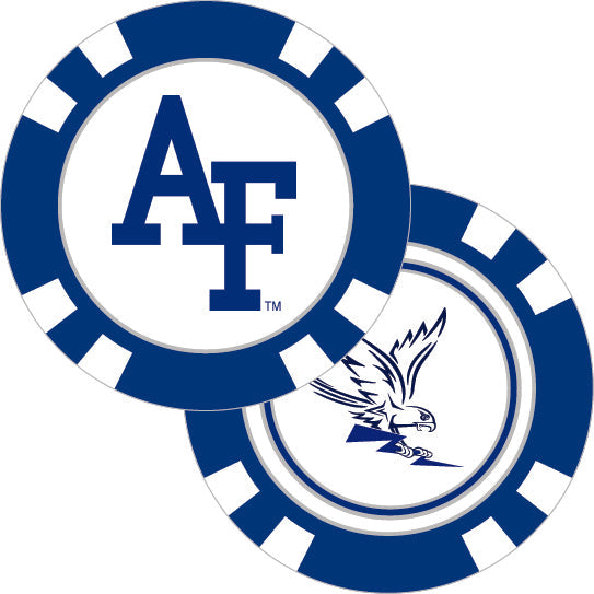 Air Force Falcons Golf Chip Ball Marker - Club Rehab