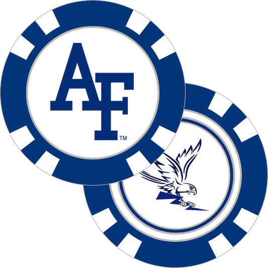 Air Force Falcons Golf Chip Ball Marker - Club Rehab