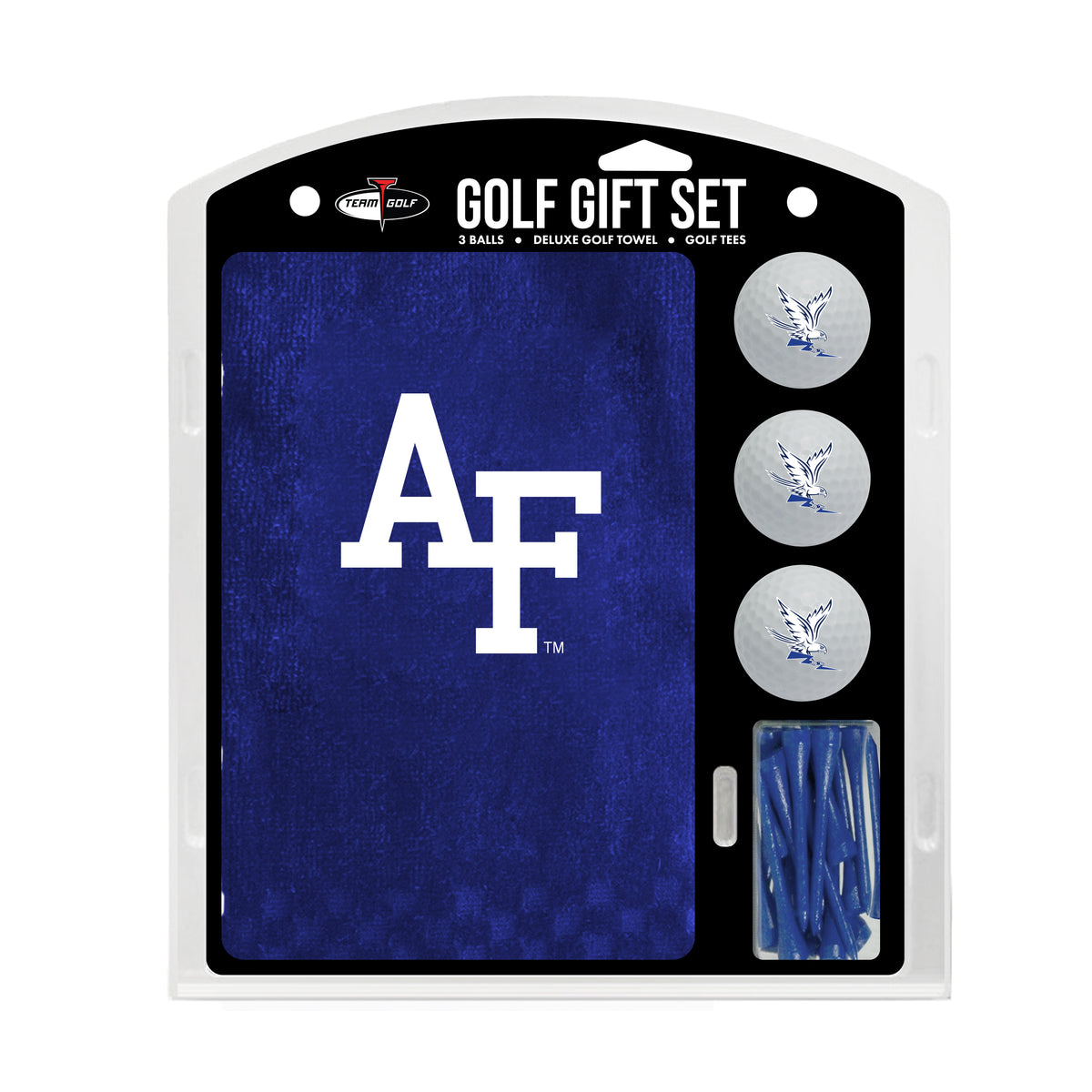 Air Force Falcons Embroidered Towel Golf Gift Set