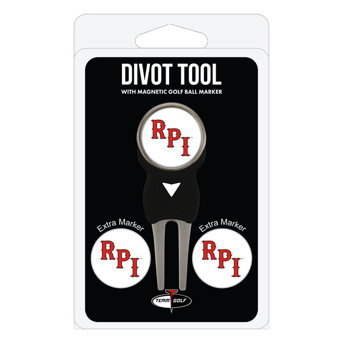 RPI Engineers divot repair tool and three ball markers