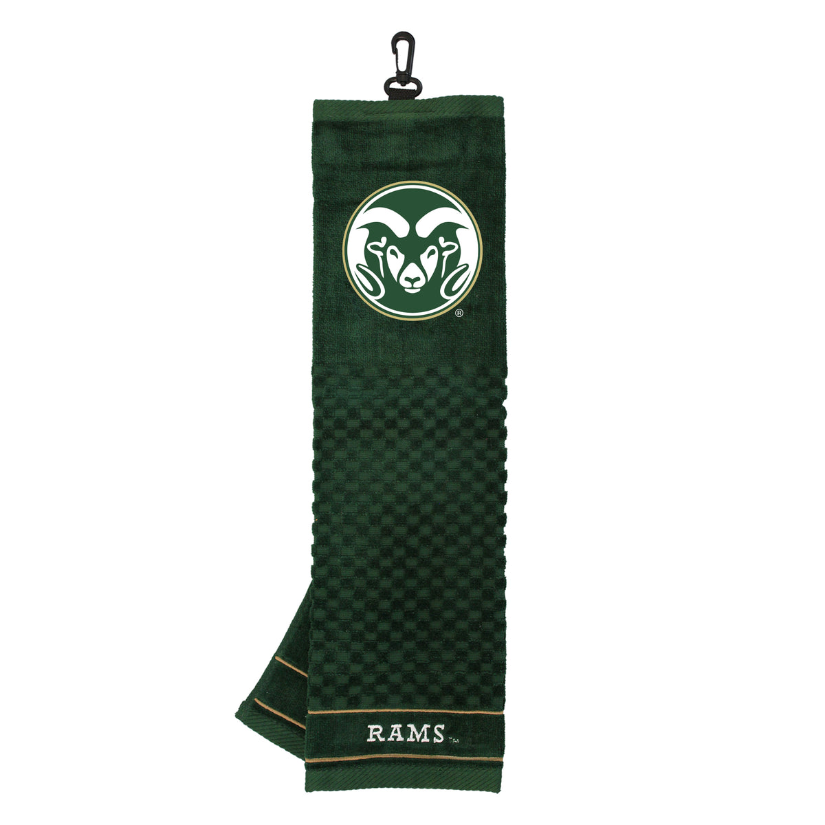 Colorado State Rams embroidered golf towel