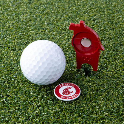 Washington State Cougars Custom Shaped Divot Tool - Image 6 - Club Rehab