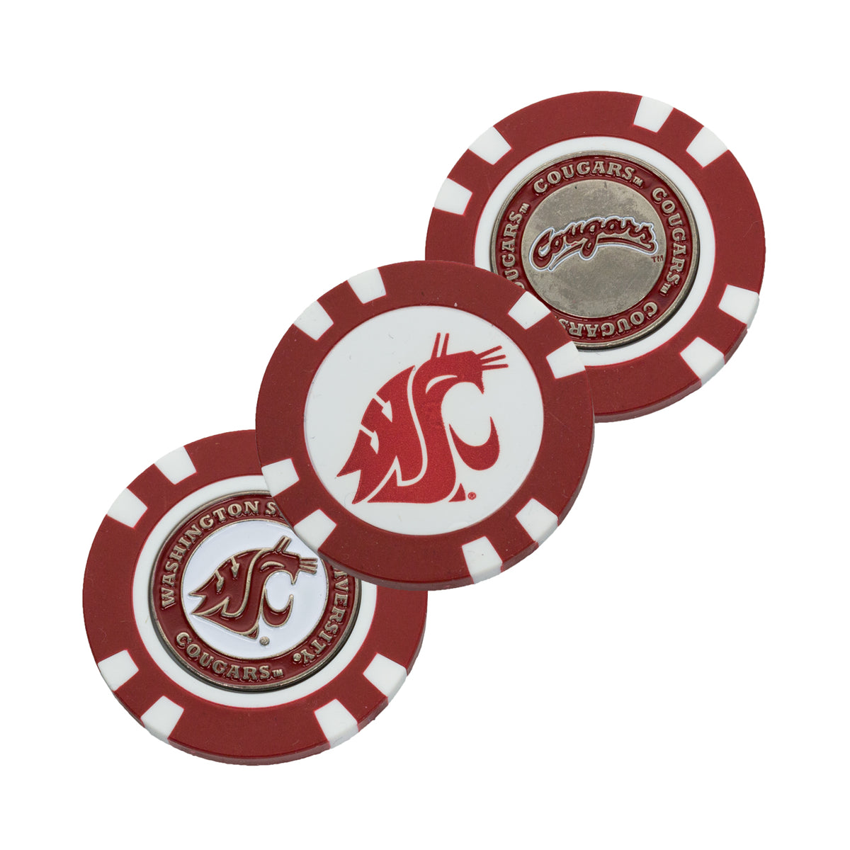 Washington State Cougars Poker Chip Ball Marker