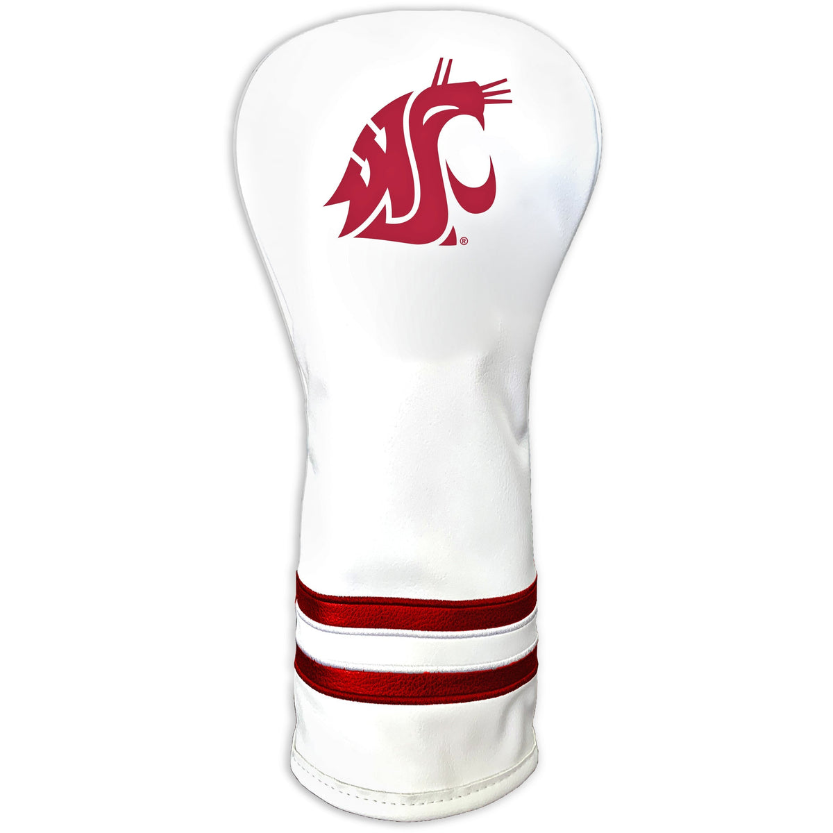Washington State Cougars Alternate Vintage White Printed Fairway Headcover