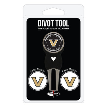 Vanderbilt Commodores Divot Tool + 3 Ball Markers