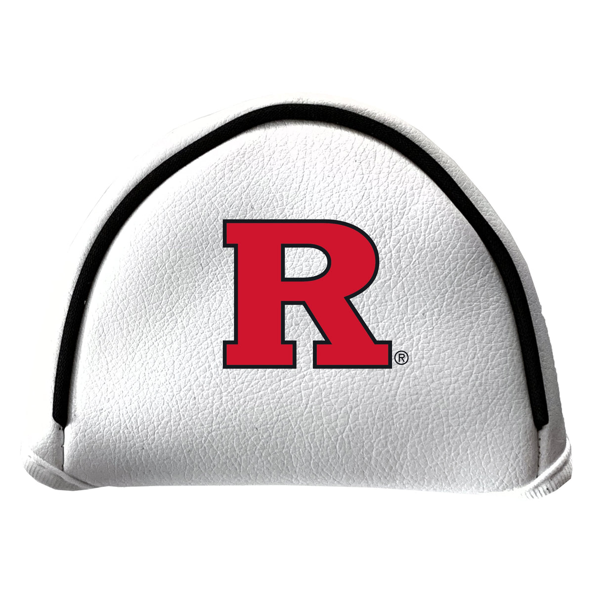 Rutgers Scarlet Knights Vintage White Printed Mallet Putter Headcover
