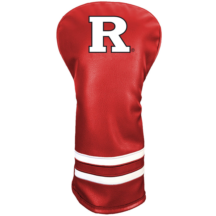 Rutgers Scarlet Knights Vintage Color Printed Driver Headcover