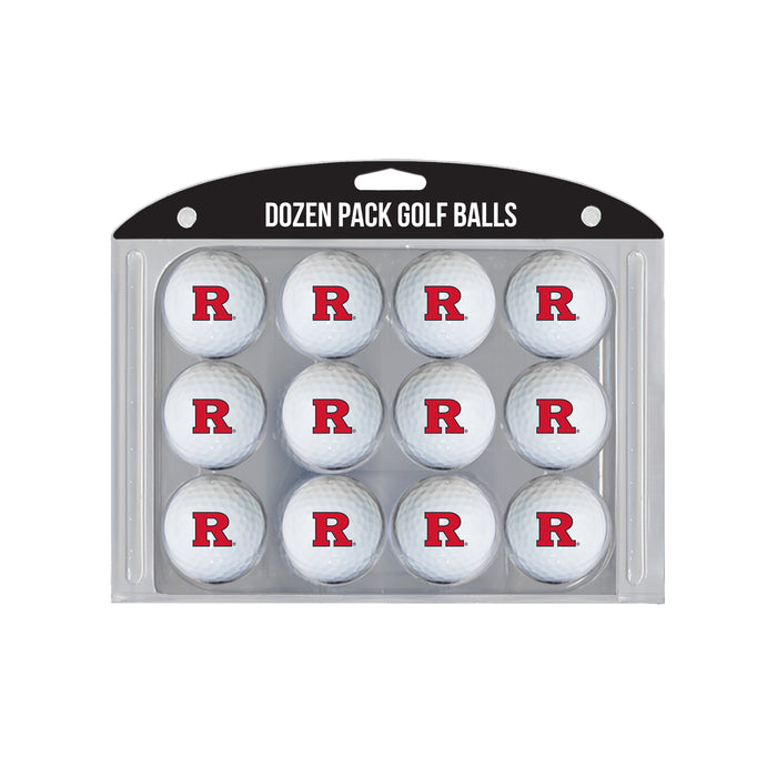 Rutgers Scarlet Knights logo golf balls, 12 pack