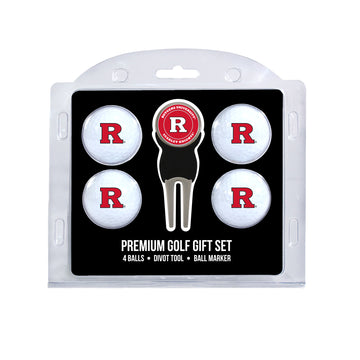 Rutgers Scarlet Knights 4-Ball-Golf-Geschenkset