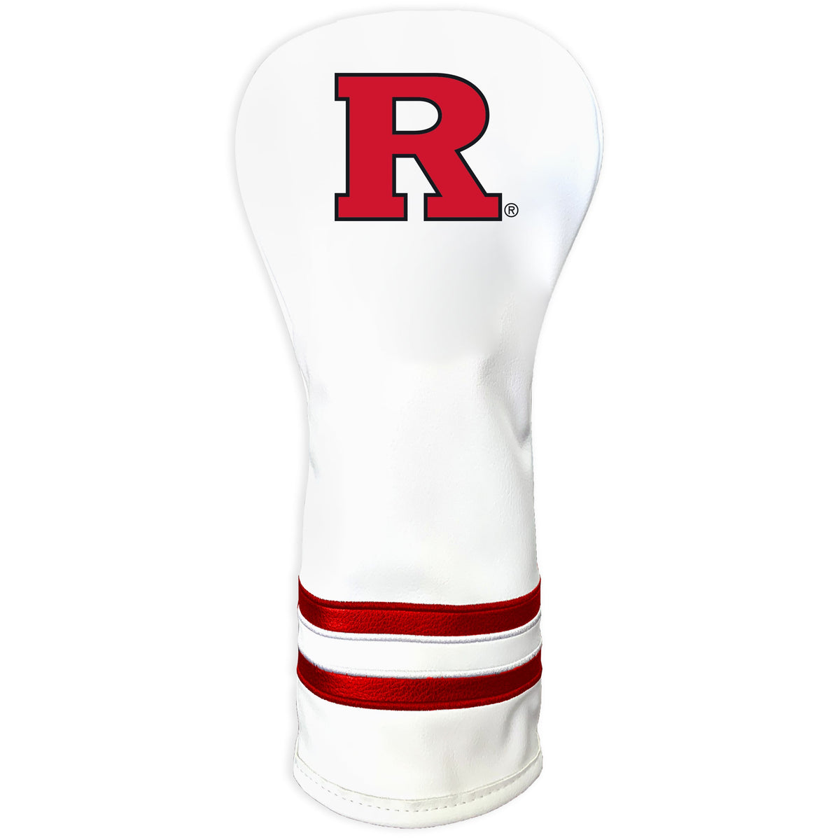 Rutgers Scarlet Knights Vintage White Printed Fairway Headcover