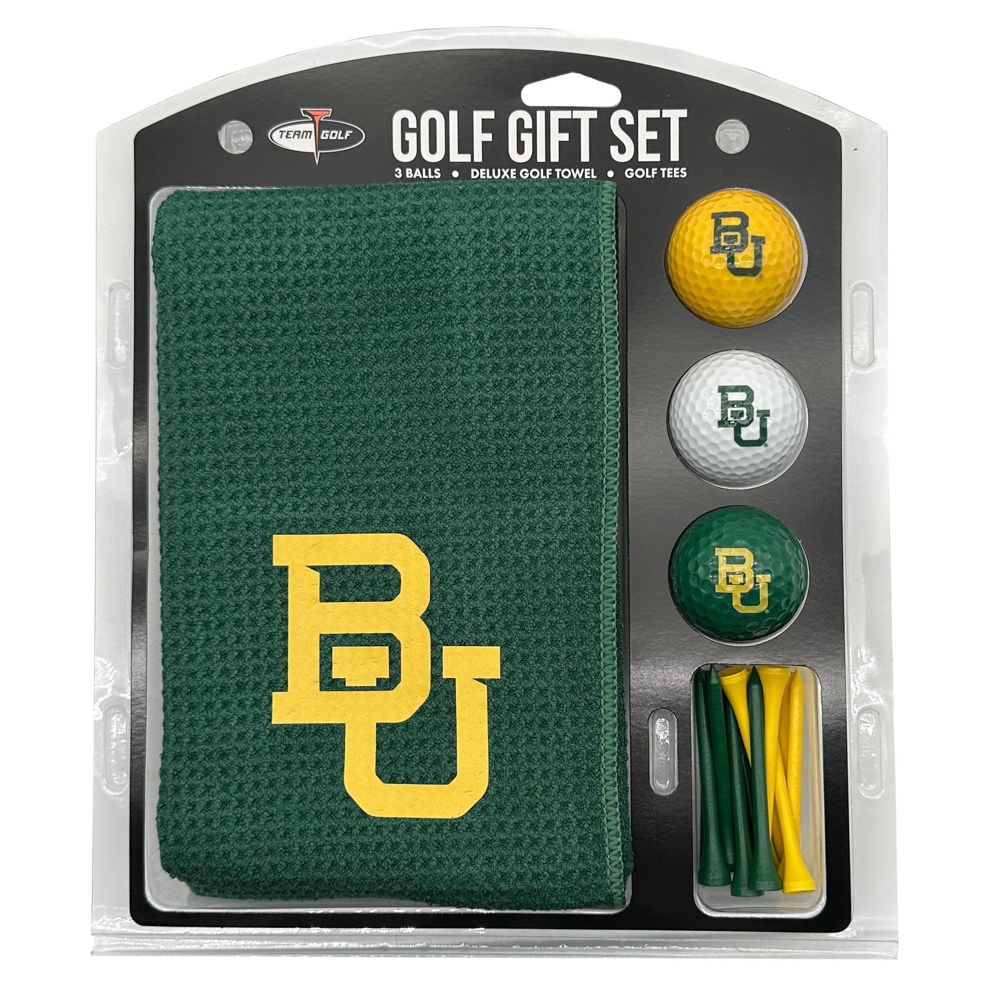Baylor Bears Microfiber Towel Golf Gift Set - Club Rehab